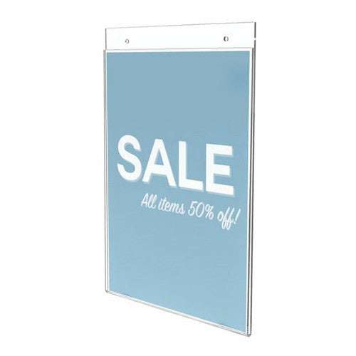 Deflecto Wall Mount Sign Holder A4 Portrait - image 4