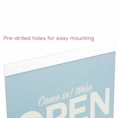 Deflecto Wall Mount Sign Holder A4 Portrait - image 8
