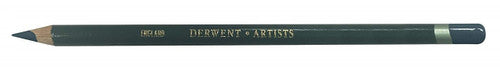 Derwent Artists Pencil Blue Grey Box of 6. Box of 6 Derwent Artists Blue Grey pencils laid out on a white surface.