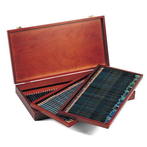 Derwent Artists Pencil Deep Cadmium Box of 6. Derwent Artists Pencil Deep Cadmium box packaging front view.