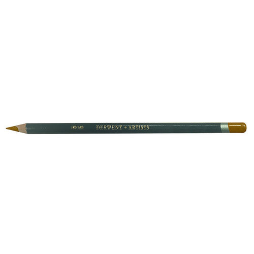 Derwent Artists Pencil Golden Brown Box of 6. Derwent Artists Pencil in Golden Brown shade, box of 6 pencils.