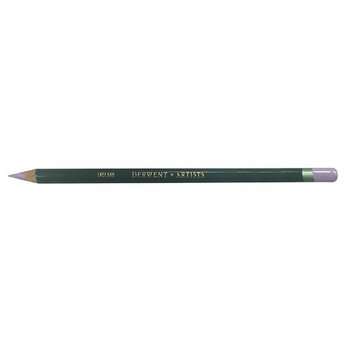 Derwent Artists Pencil Light Violet box of 6 on a white background