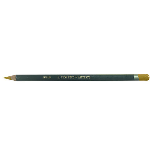 Derwent Artists Pencil Raw Sienna 5800 box of 6 on a white background