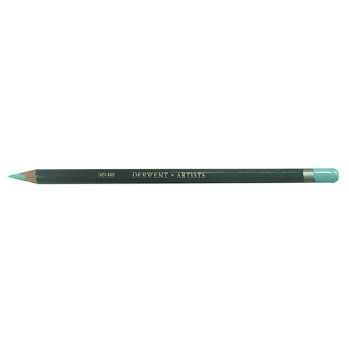 Derwent Artists Pencil Turquoise Green Box of 6. Derwent Artists Pencil in Turquoise Green, box of 6 pencils.