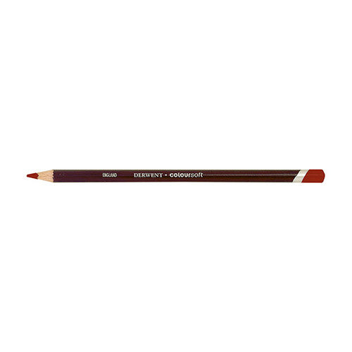 Derwent Coloursoft Pencil Pimento Box of 6. Derwent Coloursoft Pimento pencils box of 6 on a white background.