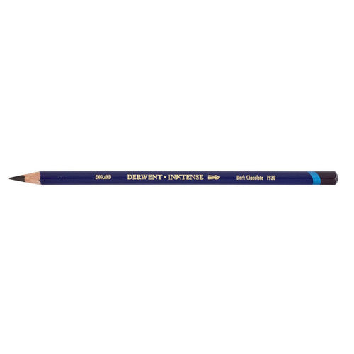 Derwent Inktense Pencil Dark Chocolate Box of 6. Derwent Inktense Dark Chocolate pencils, box of 6, shade 1930.