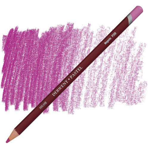 Derwent Academy Pastel Pencil Magenta Box of 6. Derwent Academy Pastel Pencil in Magenta, box of 6 pencils.