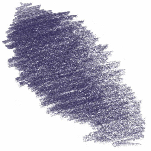 Derwent Procolour Pencil Imperial Purple Box of 6. Close-up of Derwent Procolour Imperial Purple pencil tip showing sharp point.