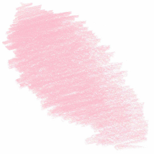Derwent Procolour Pencil Rose Pink Box of 6. Close-up of Derwent Procolour Rose Pink pencil tip showing sharp point.