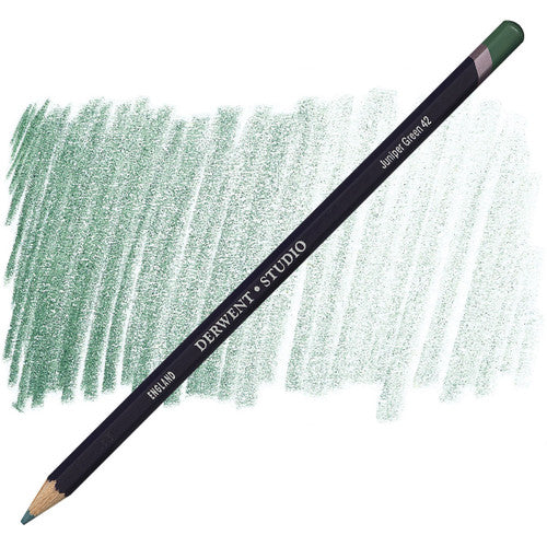 Derwent Studio Pencil Juniper Green box of 6 pencils