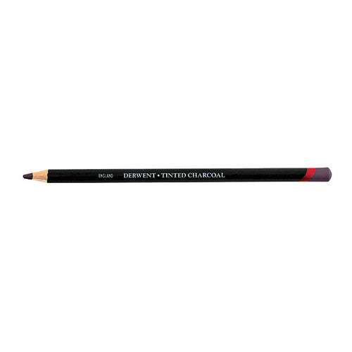 Derwent Tinted Charcoal Pencil Lavender Box of 6. Derwent Tinted Charcoal Pencil in Lavender TC07 shade, box of 6.