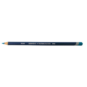 Derwent Watercolour Pencil Kingfisher Blue box of 6 on white background