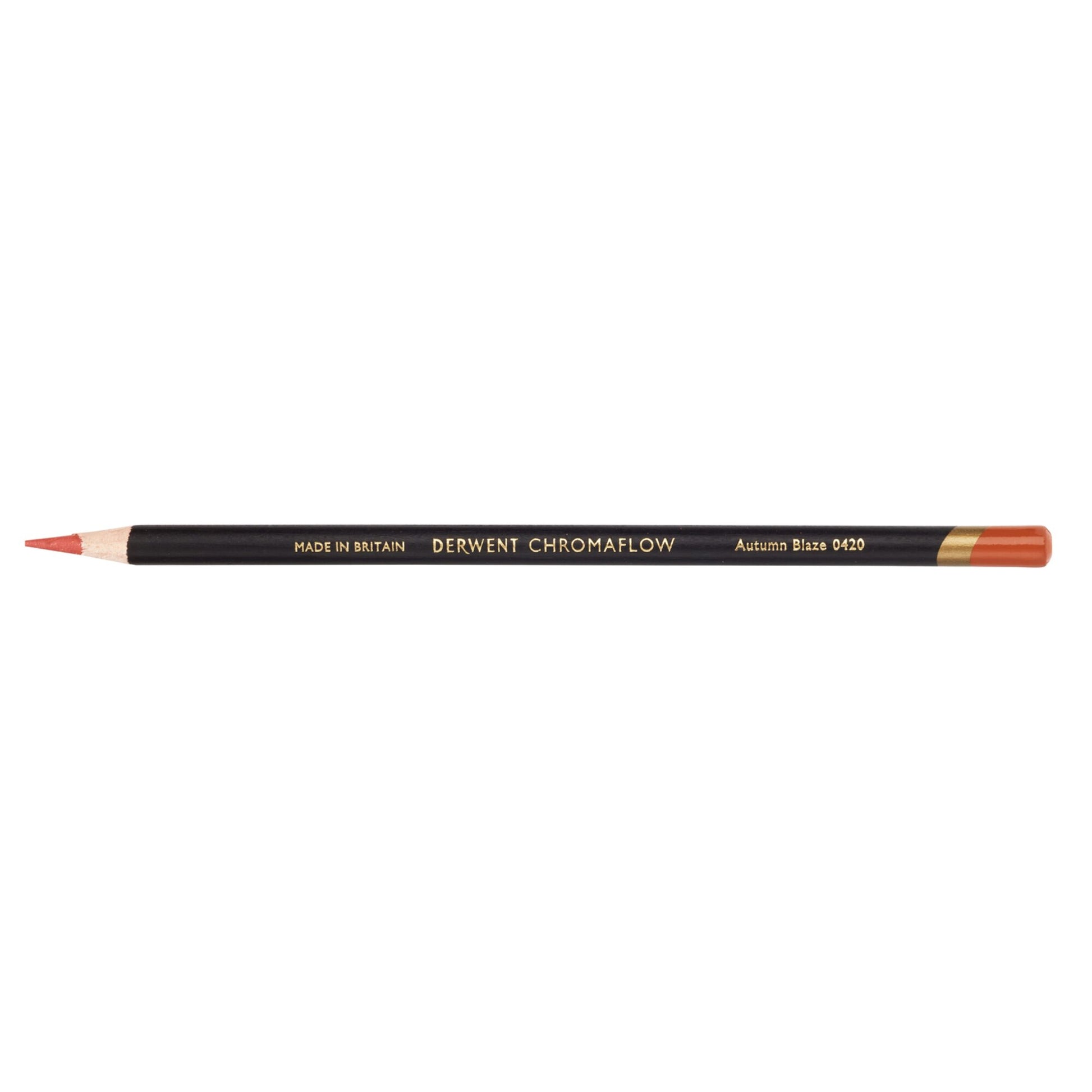 Derwent Chromaflow Pencil in Autumn Blaze, box of 6