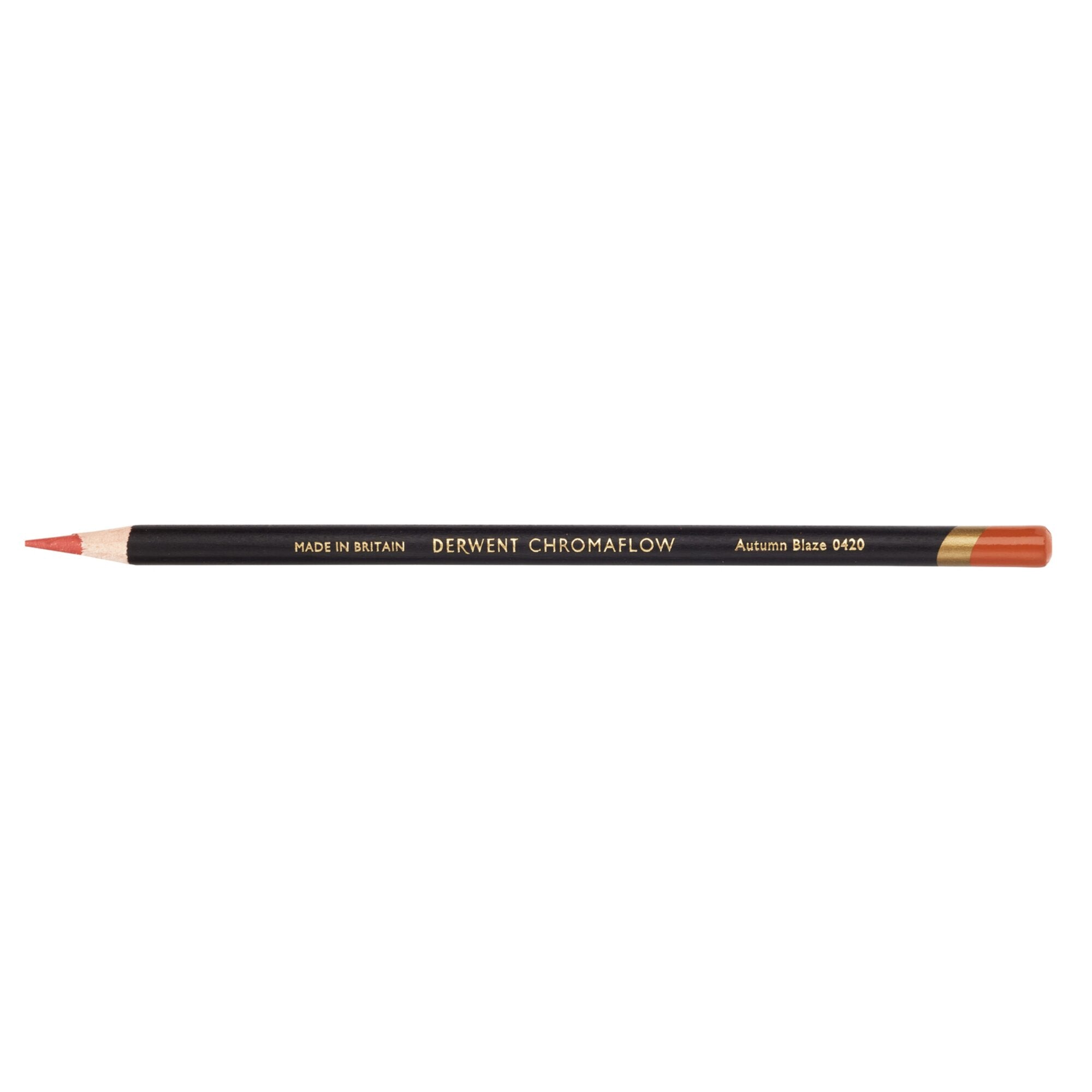 Derwent Chromaflow Pencil in Autumn Blaze, box of 6