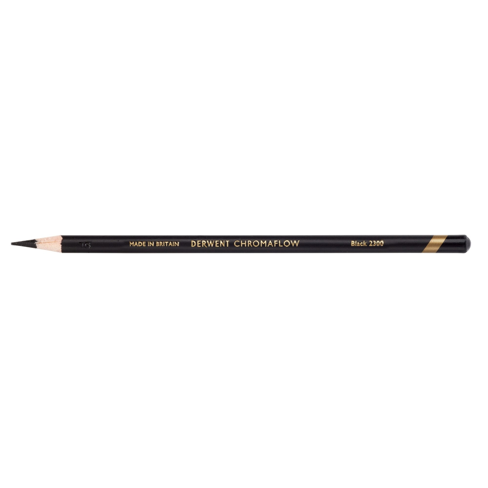 Derwent Chromaflow Pencil in Black, box of 6