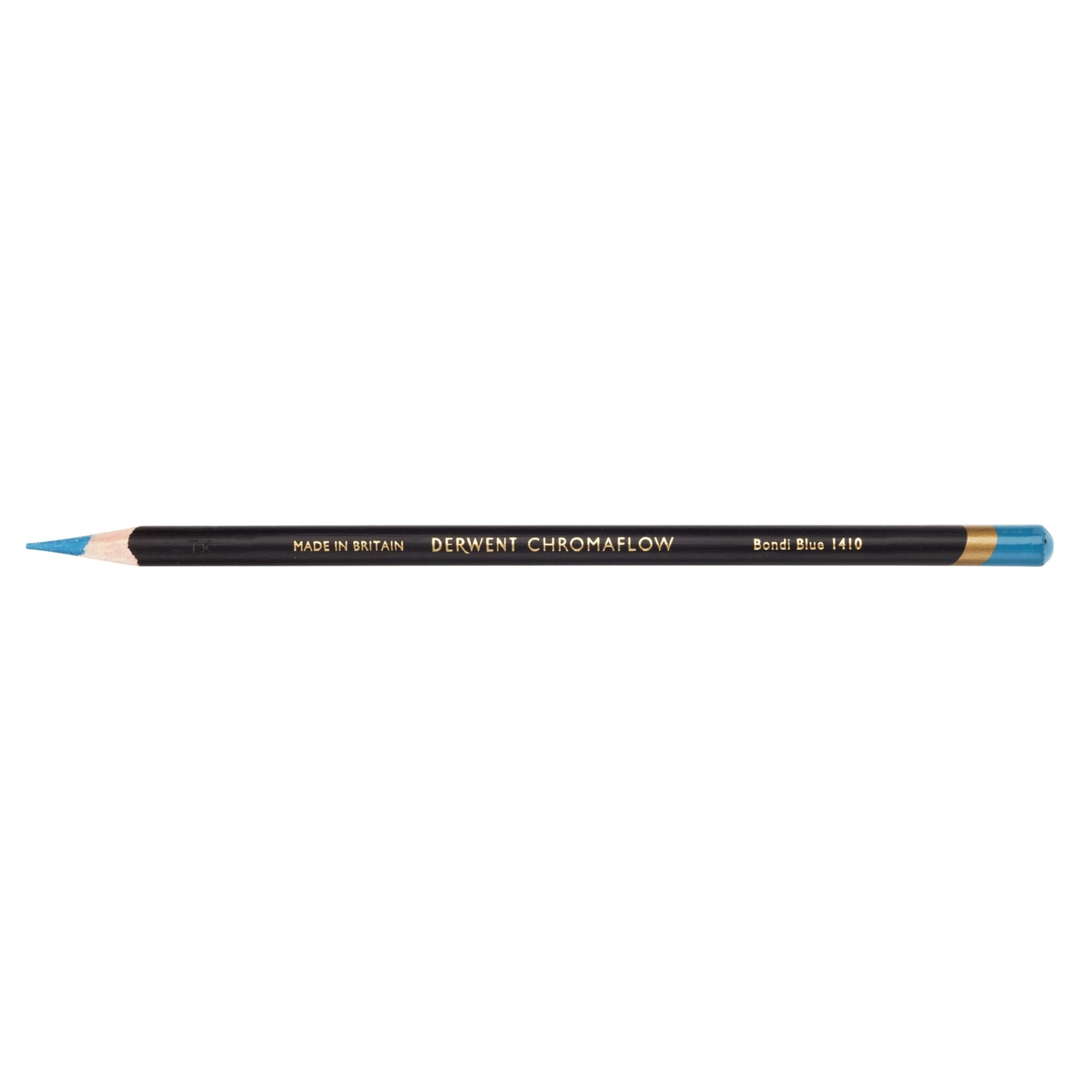 Derwent Chromaflow Pencil in Bondi Blue, box of 6