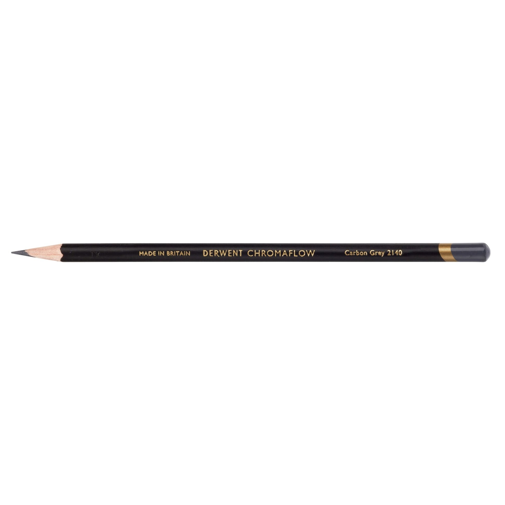 Derwent Chromaflow Pencil in Carbon Grey, box of 6