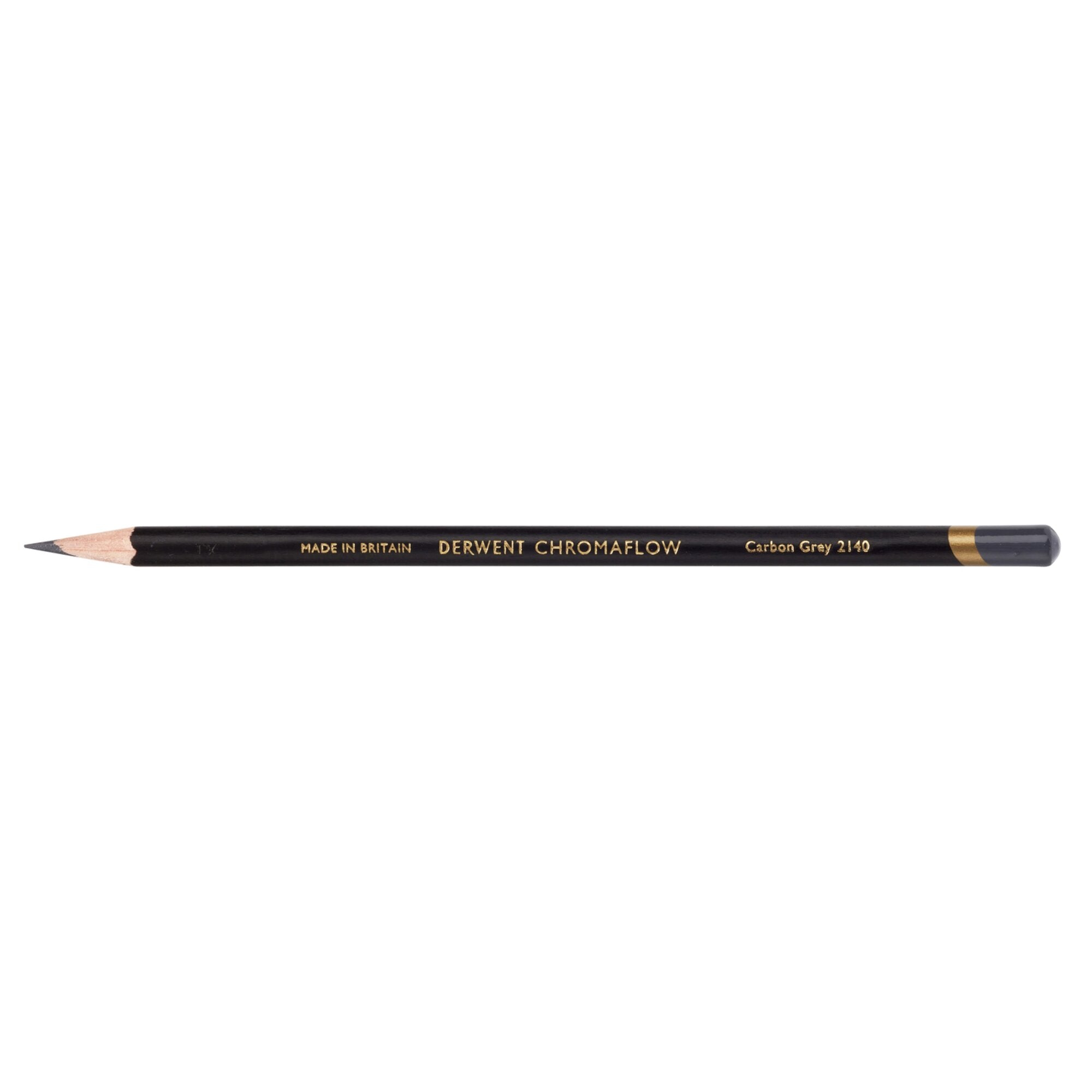 Derwent Chromaflow Pencil in Carbon Grey, box of 6