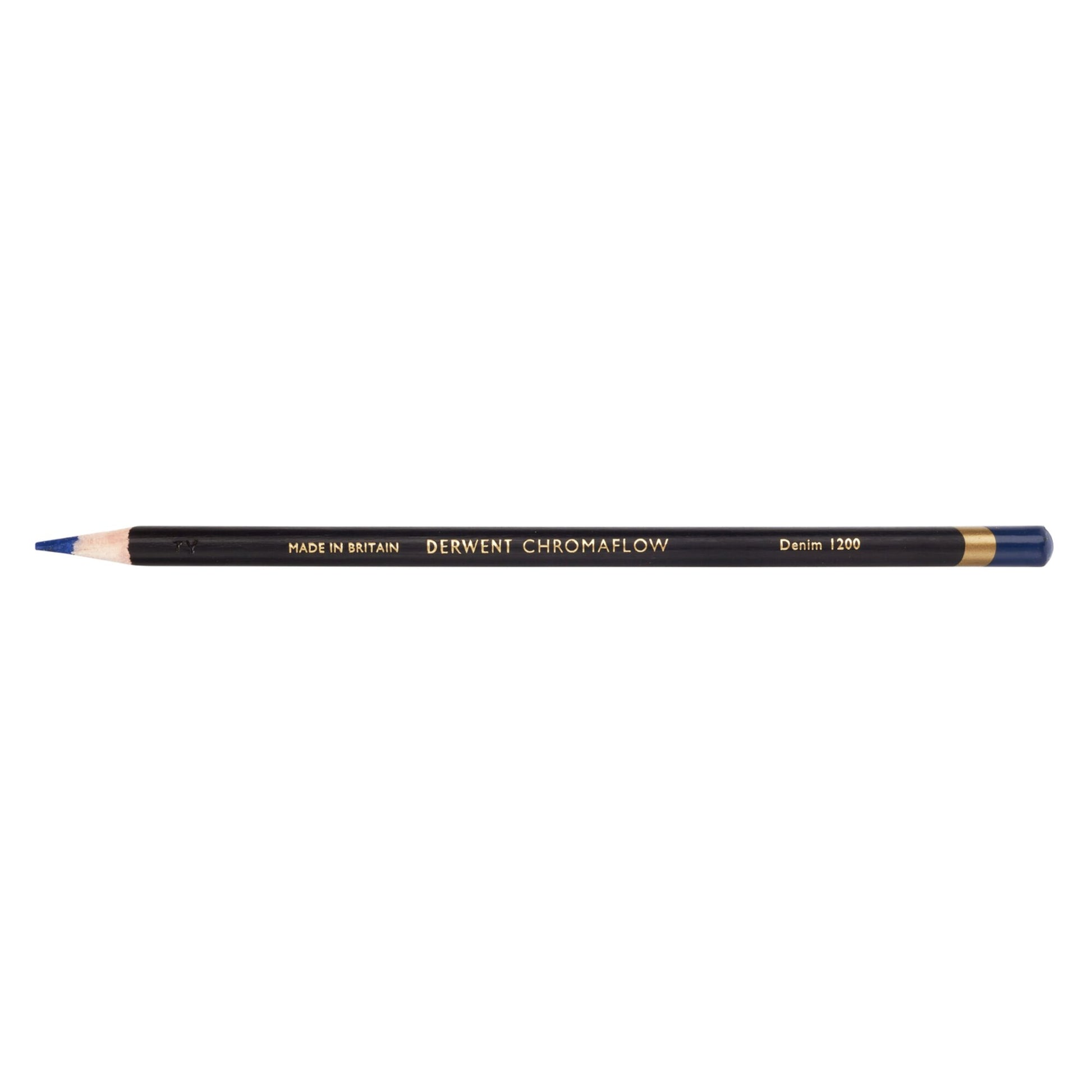 Derwent Chromaflow Pencil in Denim, box of 6