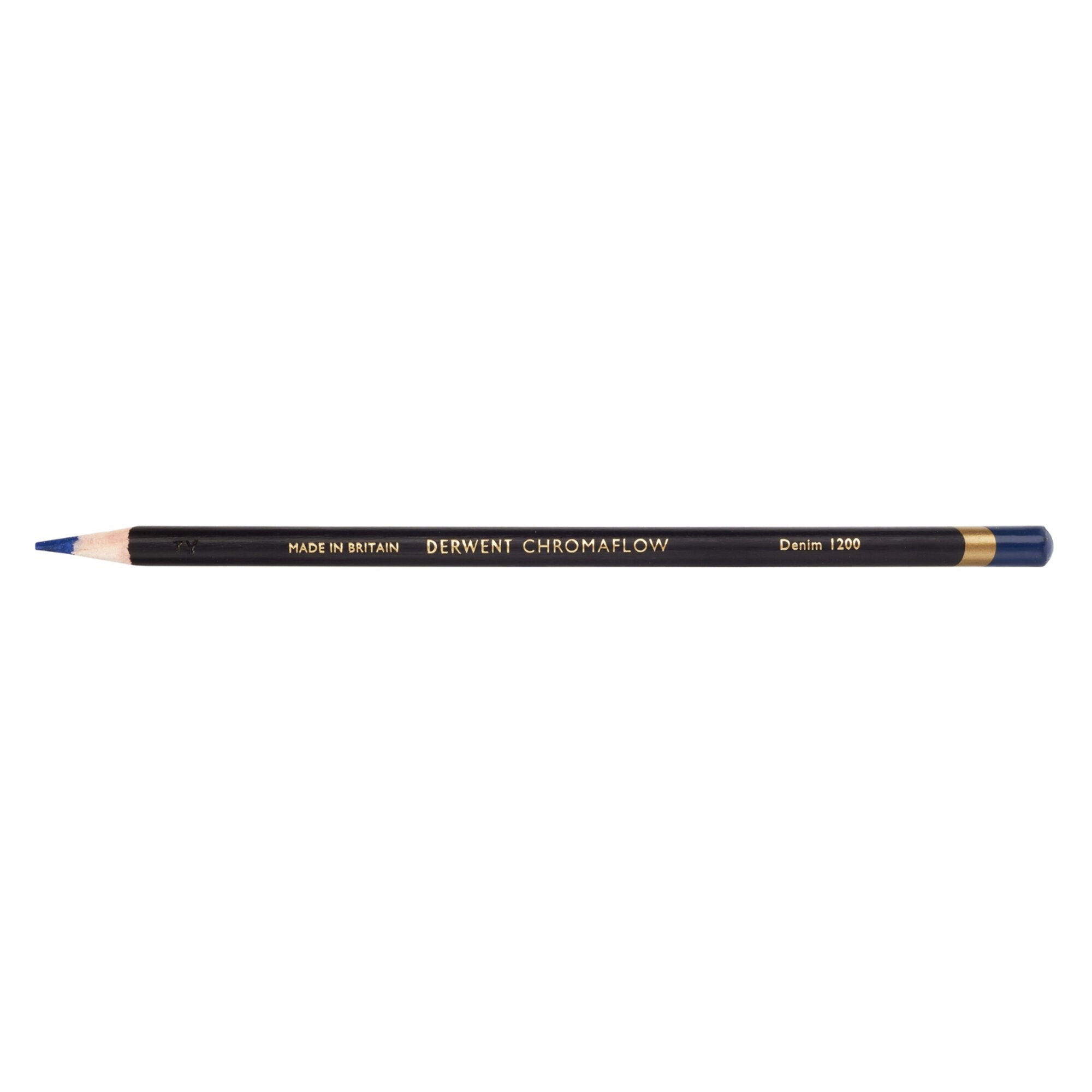 Derwent Chromaflow Pencil in Denim, box of 6