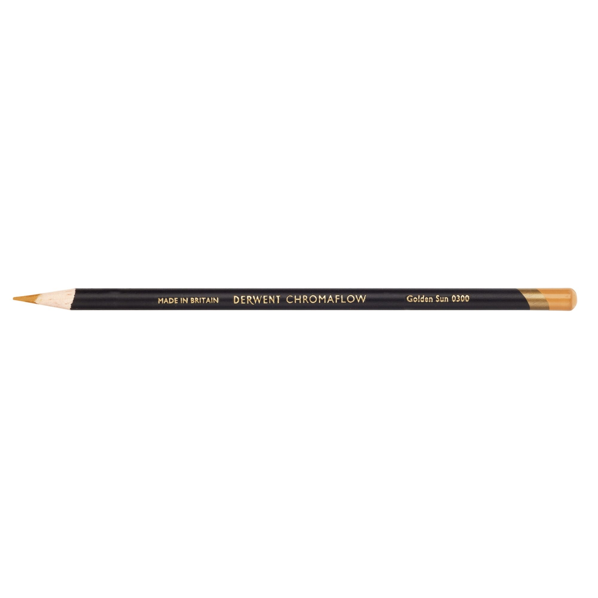 Derwent Chromaflow Pencil in Golden Sun, box of 6