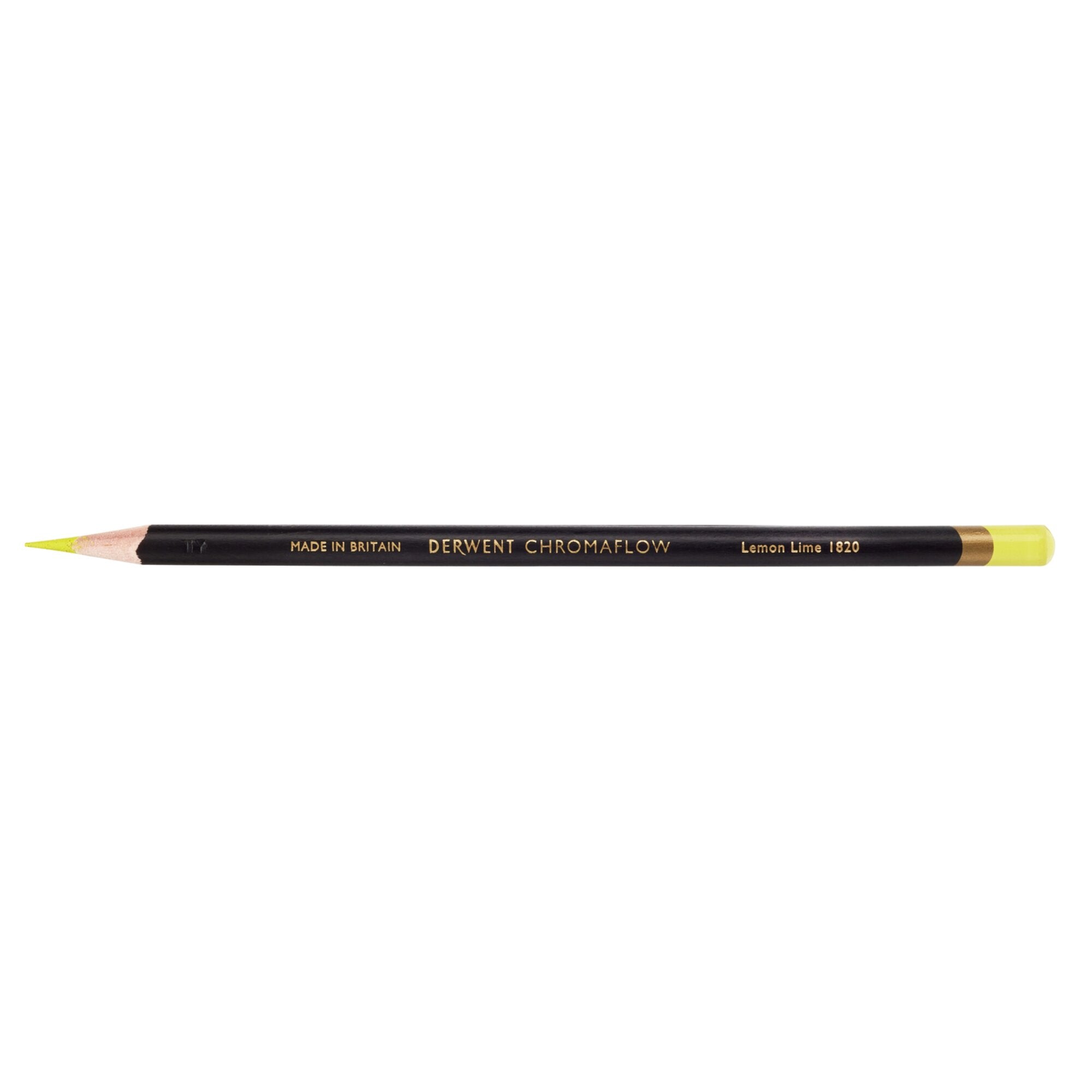 Derwent Chromaflow Pencil in Lemon Lime, box of 6