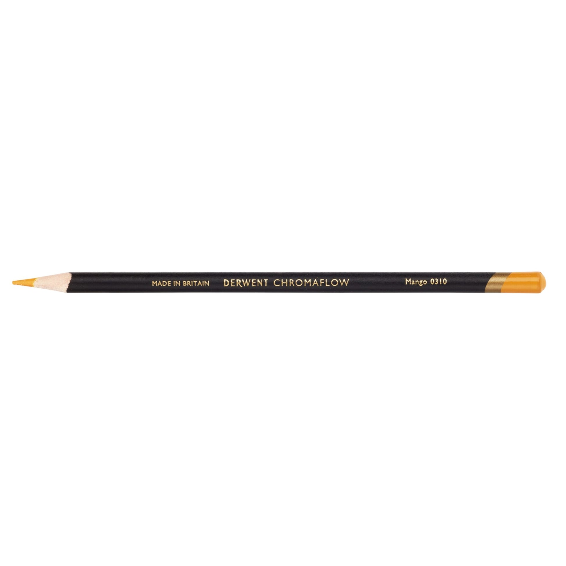 Derwent Chromaflow Pencil in Mango, box of 6