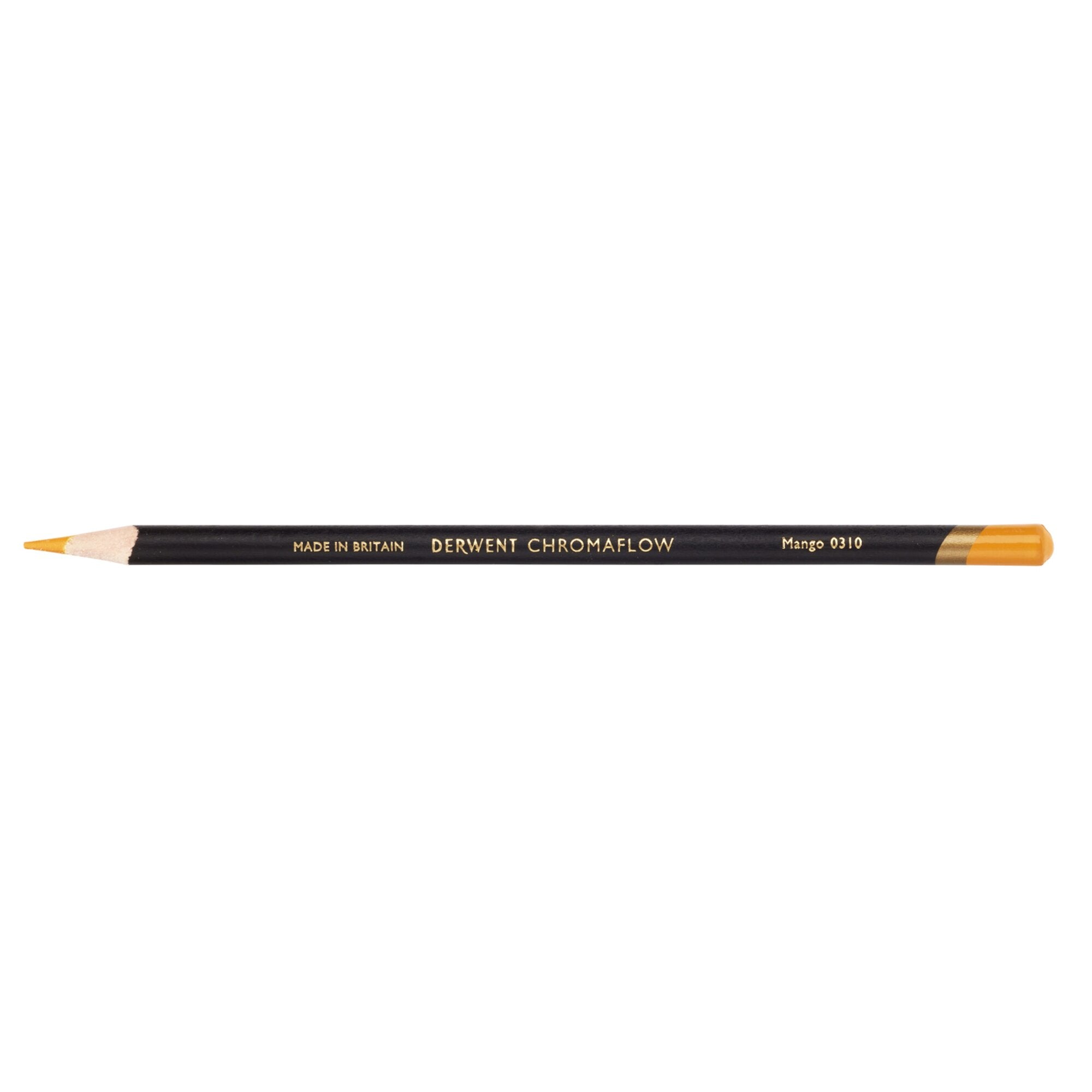 Derwent Chromaflow Pencil in Mango, box of 6