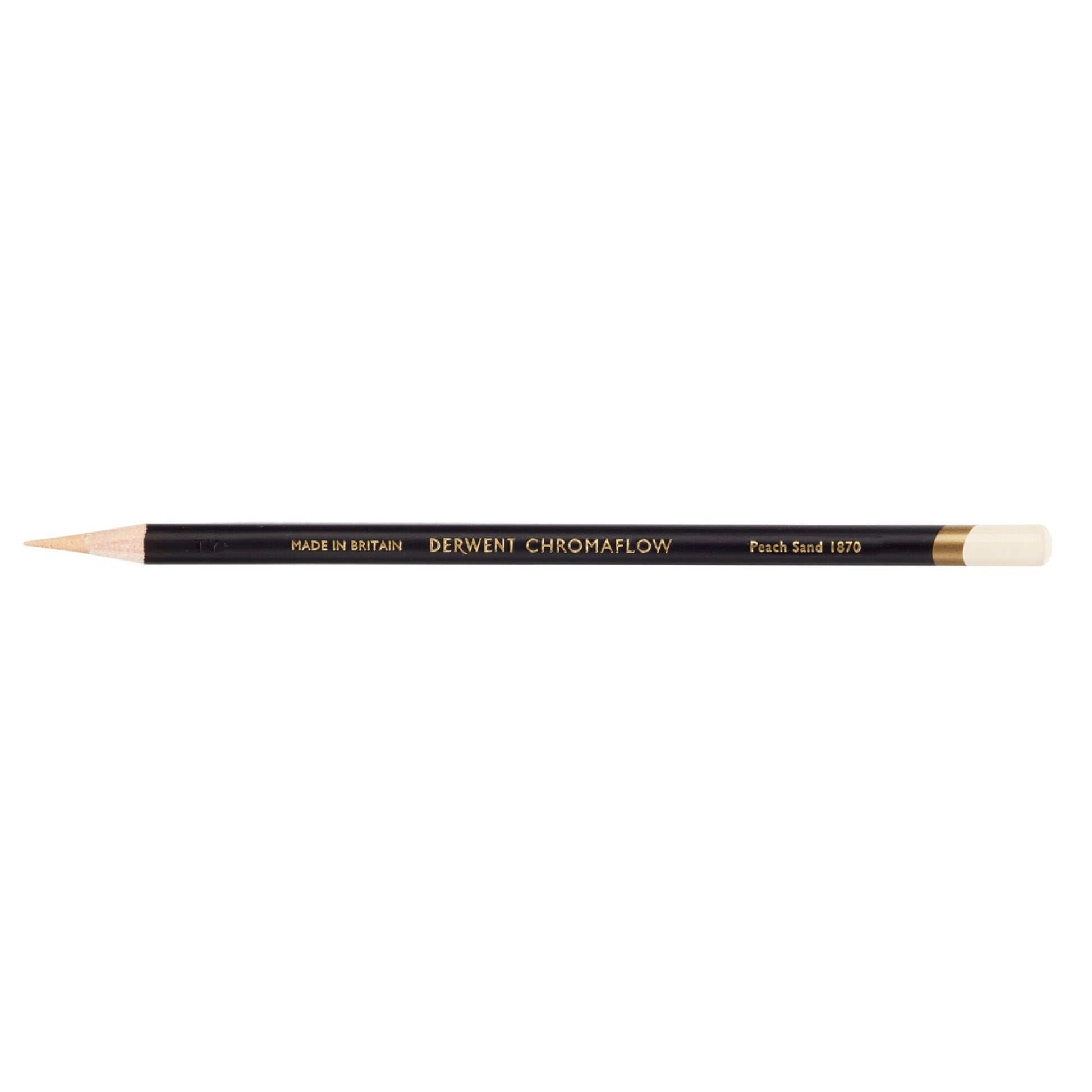 Derwent Chromaflow Pencil in Peach Sand, box of 6
