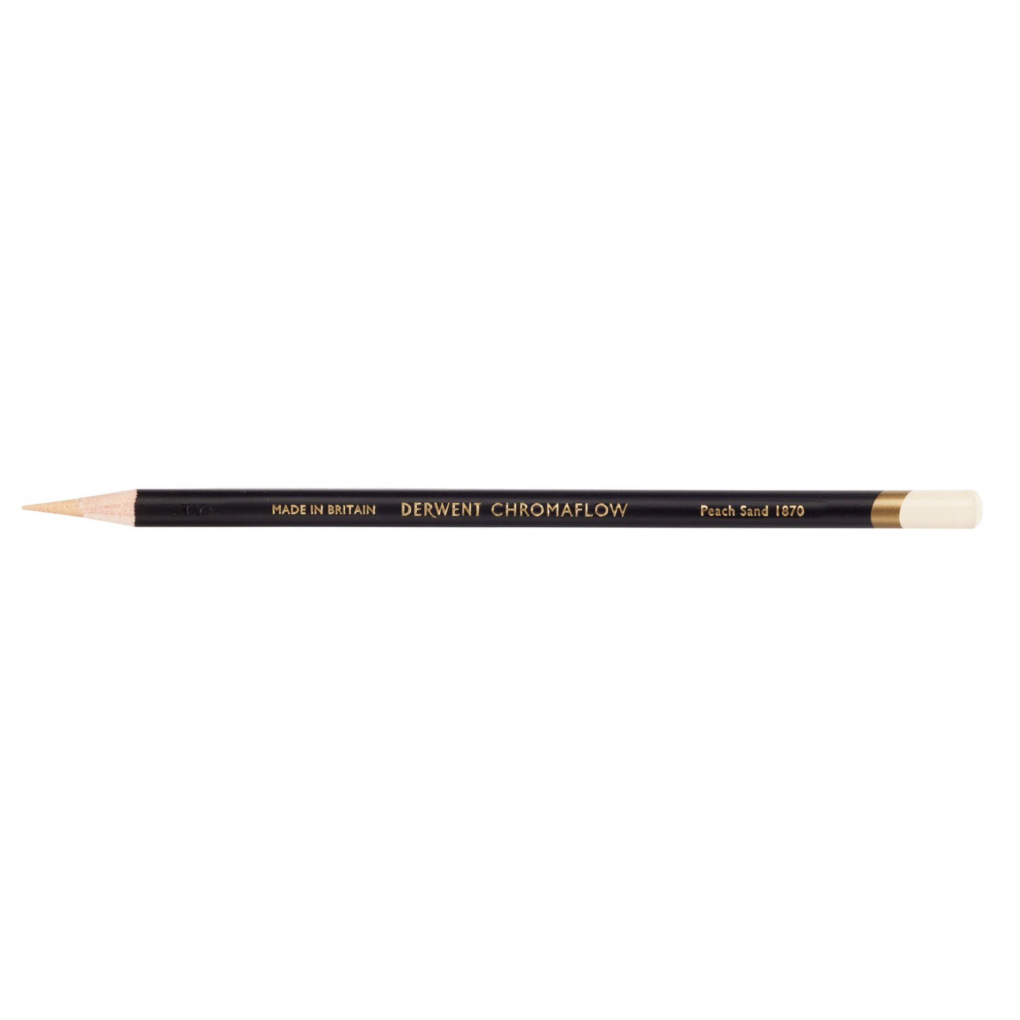 Derwent Chromaflow Pencil in Peach Sand, box of 6