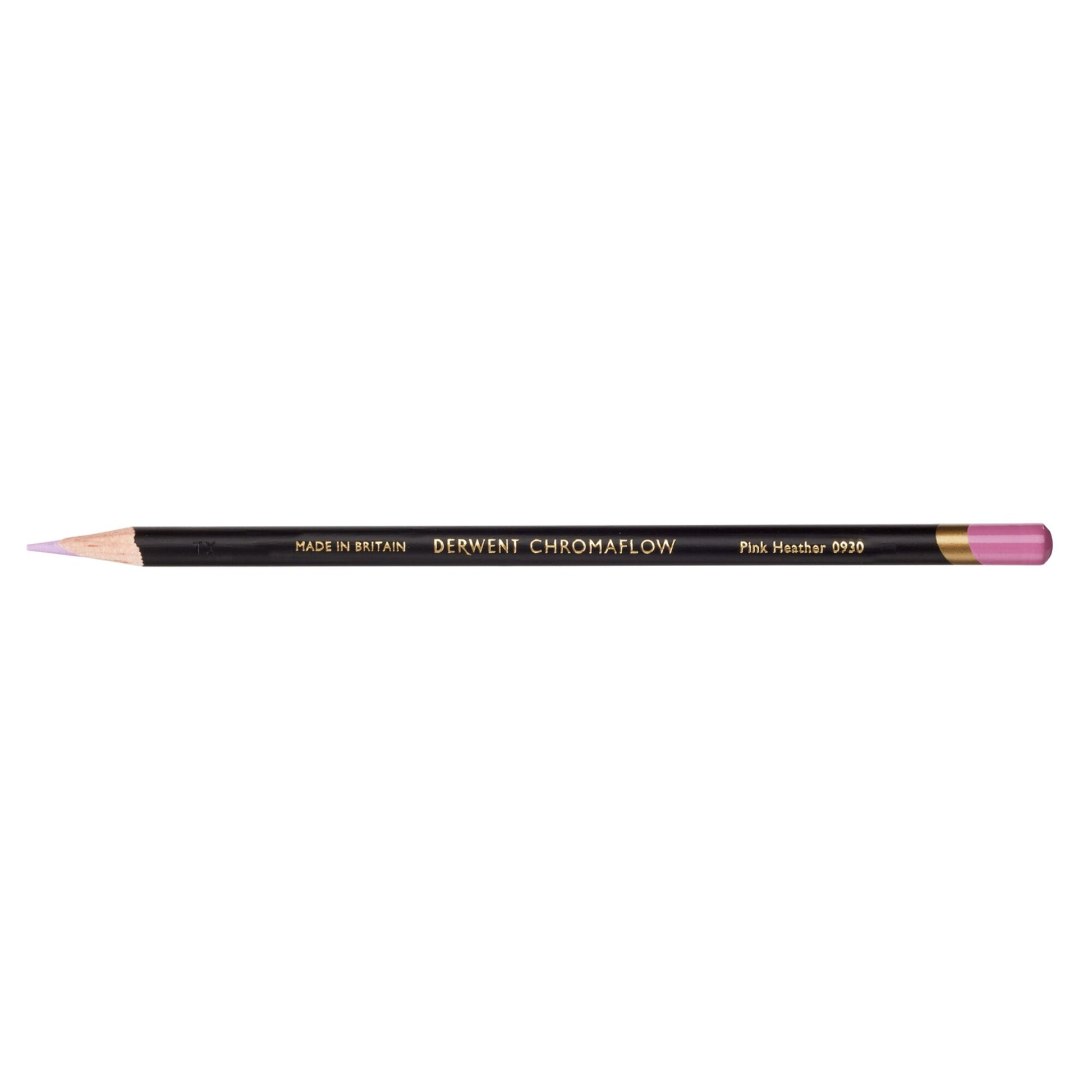 Derwent Chromaflow Pencil in Pink Heather, box of 6