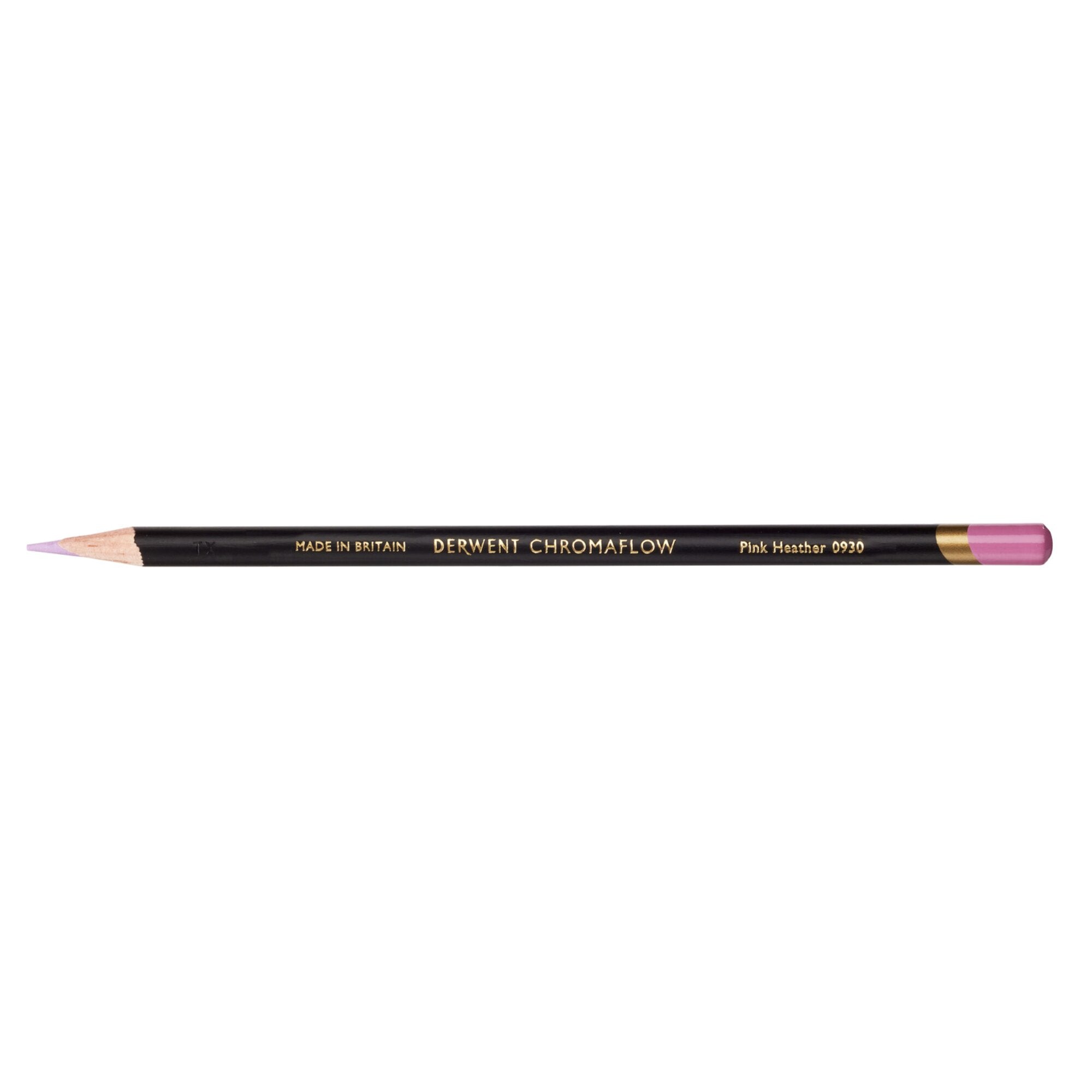Derwent Chromaflow Pencil in Pink Heather, box of 6