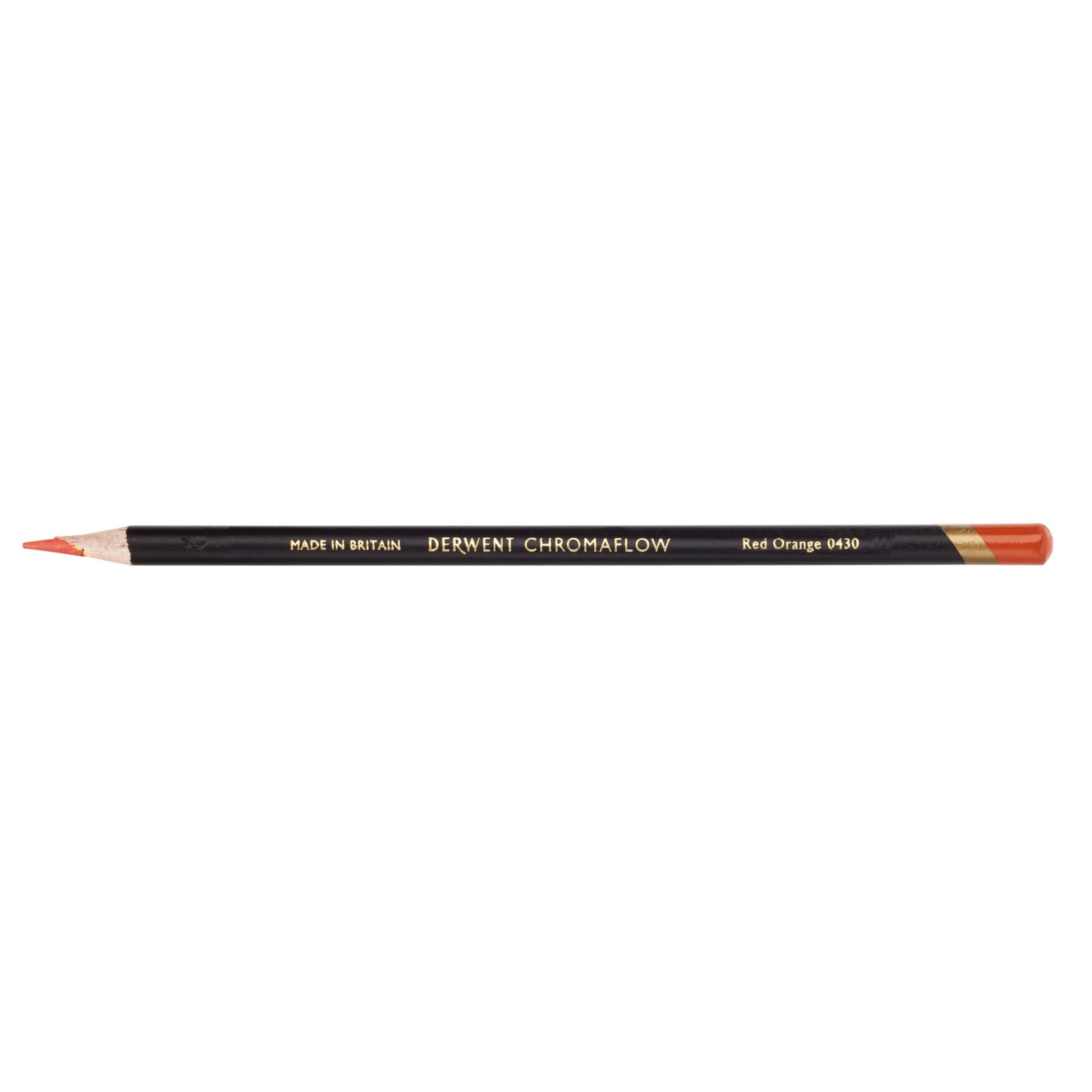 Derwent Chromaflow Pencil in Red Orange, box of 6