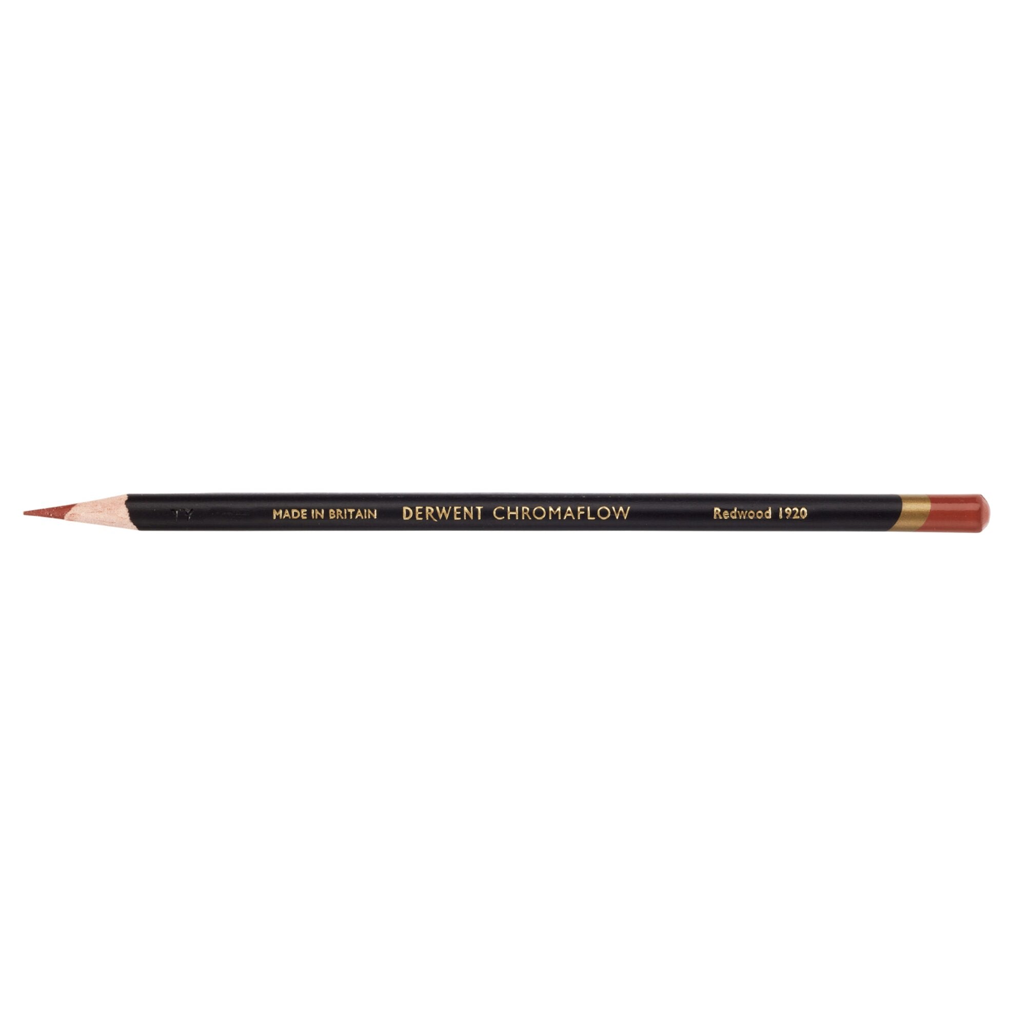 Derwent Chromaflow Pencil in Redwood, box of 6