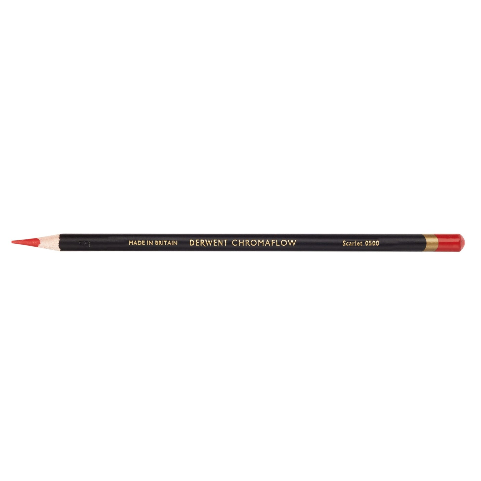 Derwent Chromaflow Pencil in Scarlet, box of 6