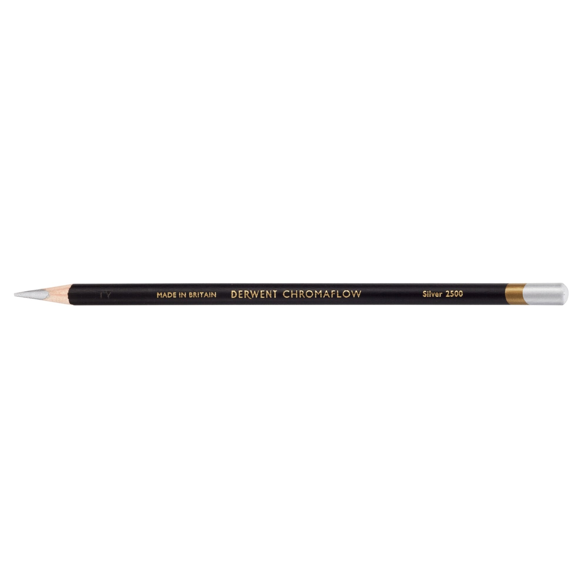 Derwent Chromaflow Pencil in Silver, box of 6