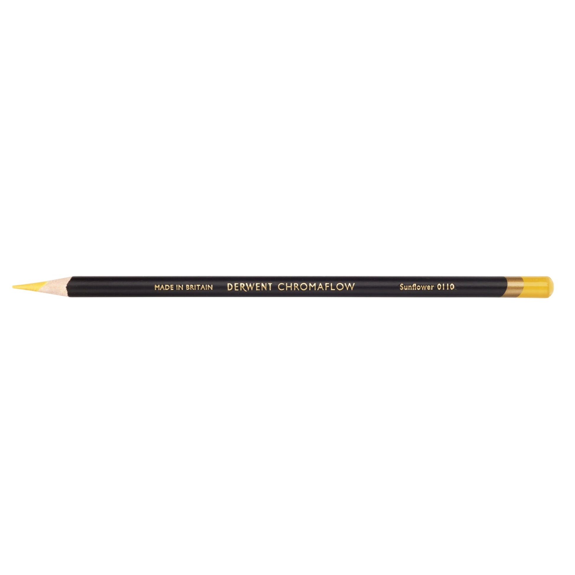 Derwent Chromaflow Pencil in Sunflower, box of 6