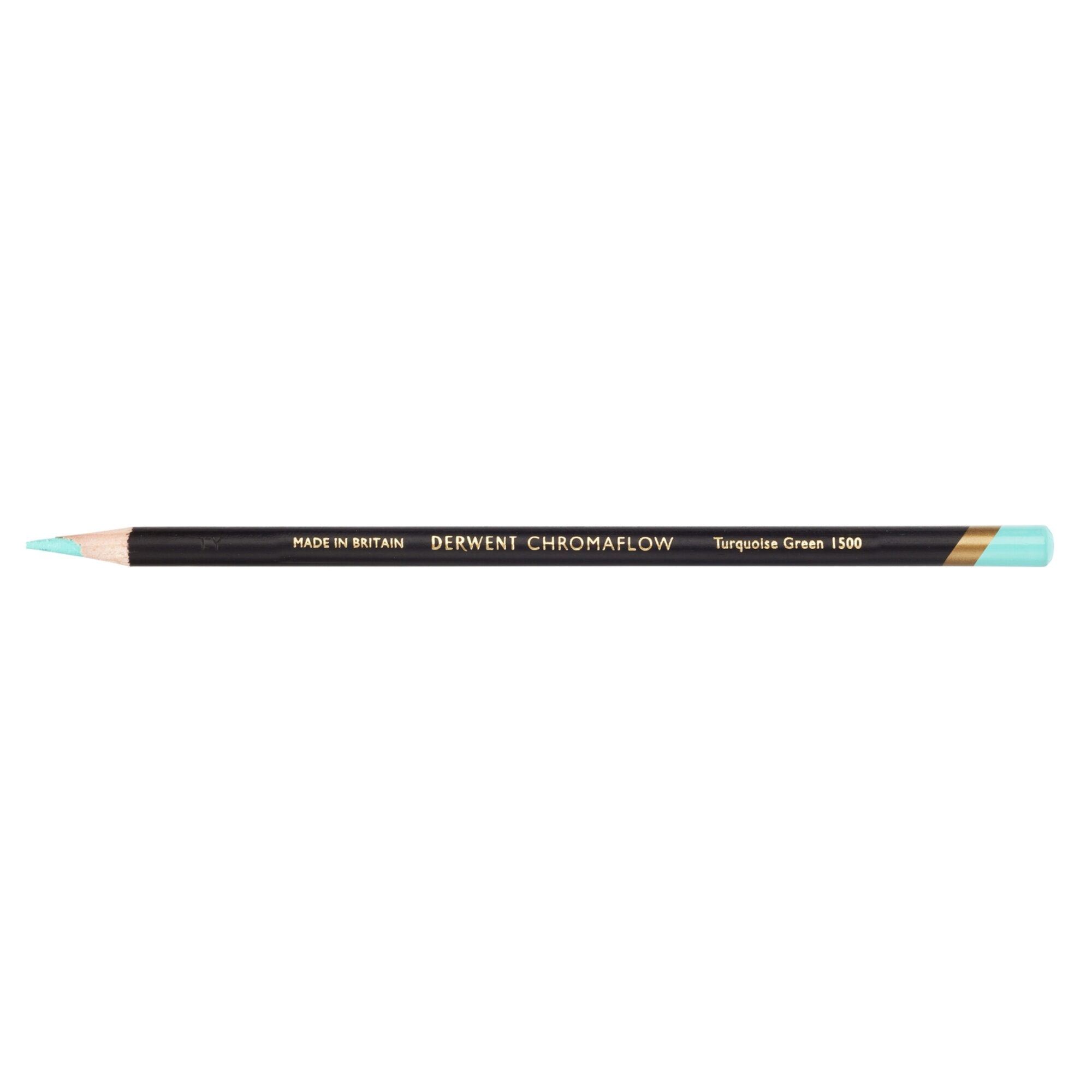 Derwent Chromaflow Pencil in Turquoise Green, box of 6