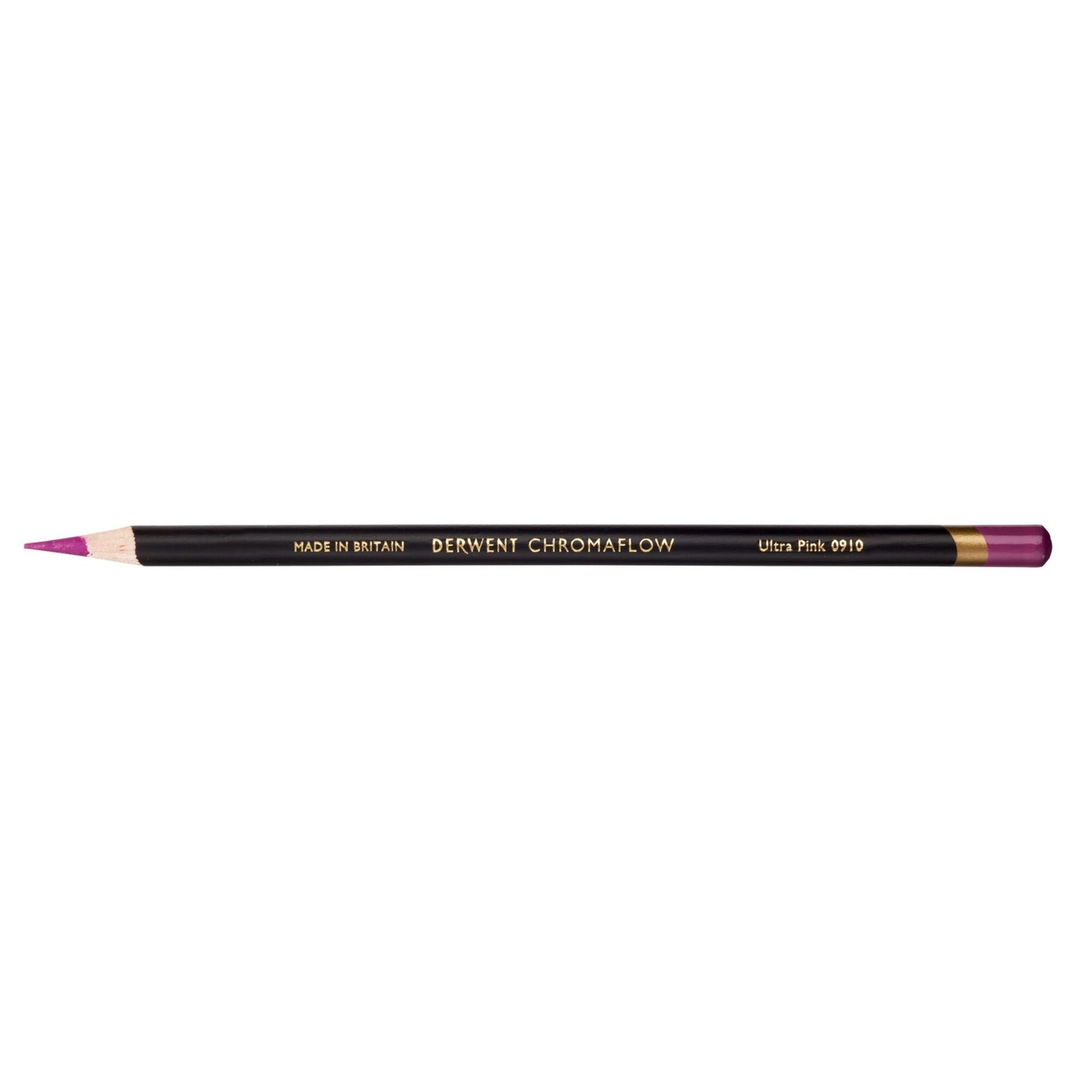 Derwent Chromaflow Pencil in Ultra Pink, box of 6