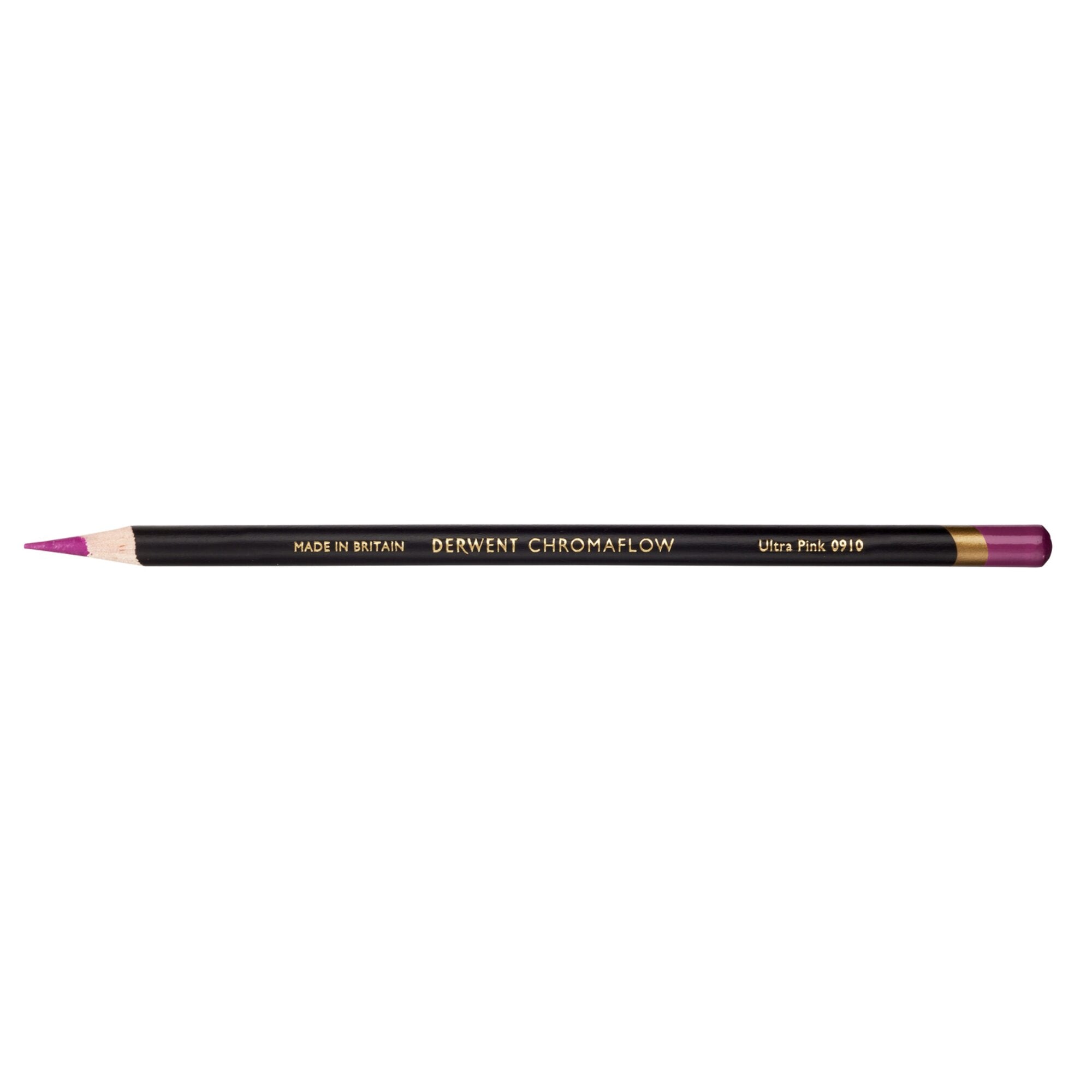 Derwent Chromaflow Pencil in Ultra Pink, box of 6