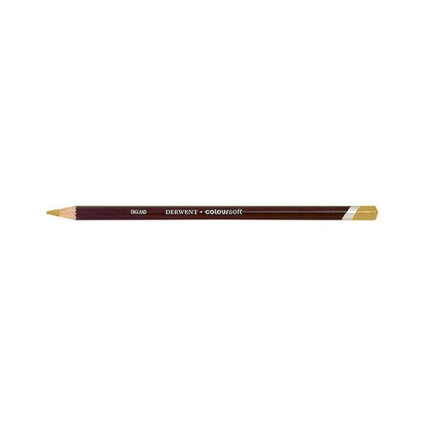 Derwent Coloursoft Pencil Yellow Ochre Box of 6 - image 2