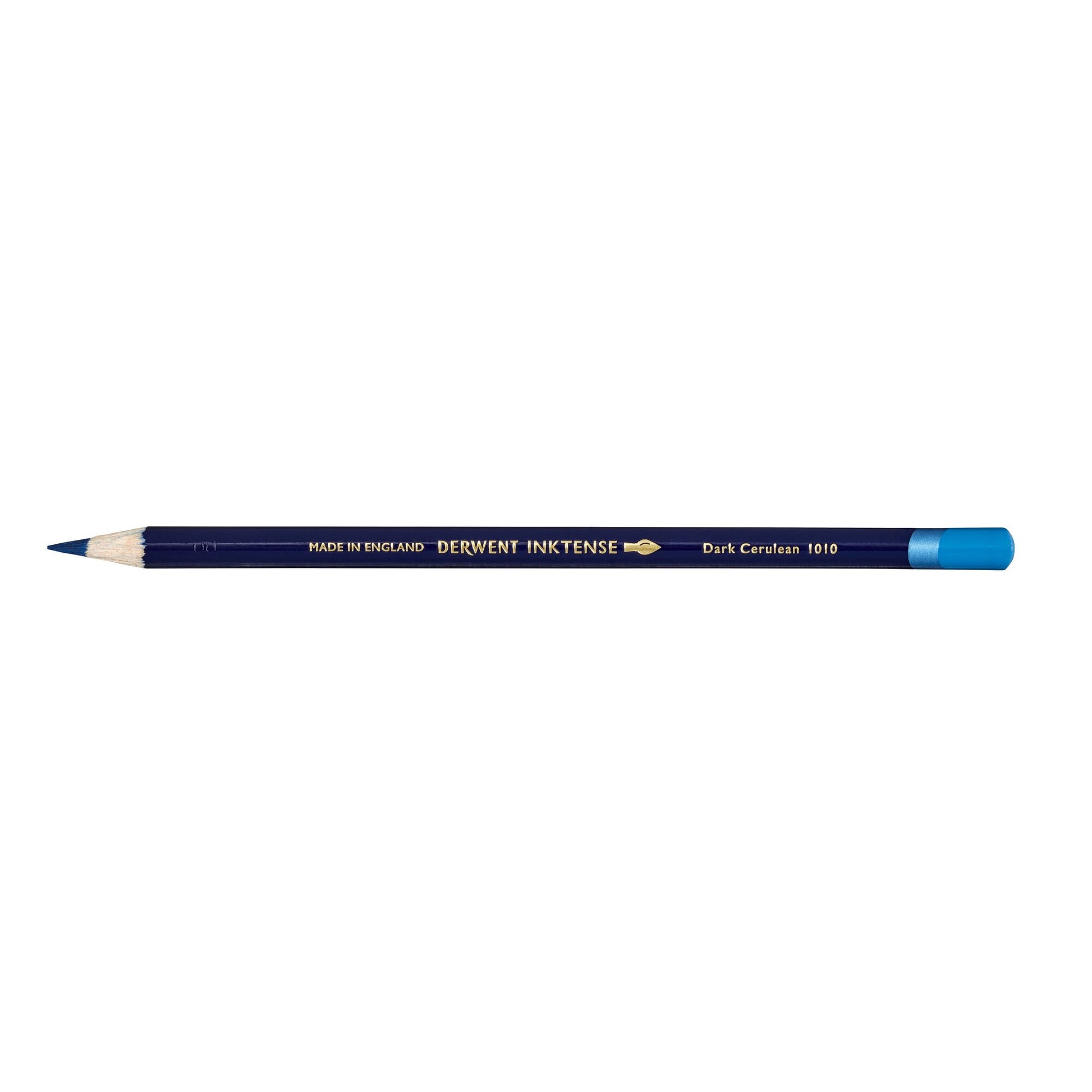 Derwent Inktense Pencil in Dark Cerulean, box of 6