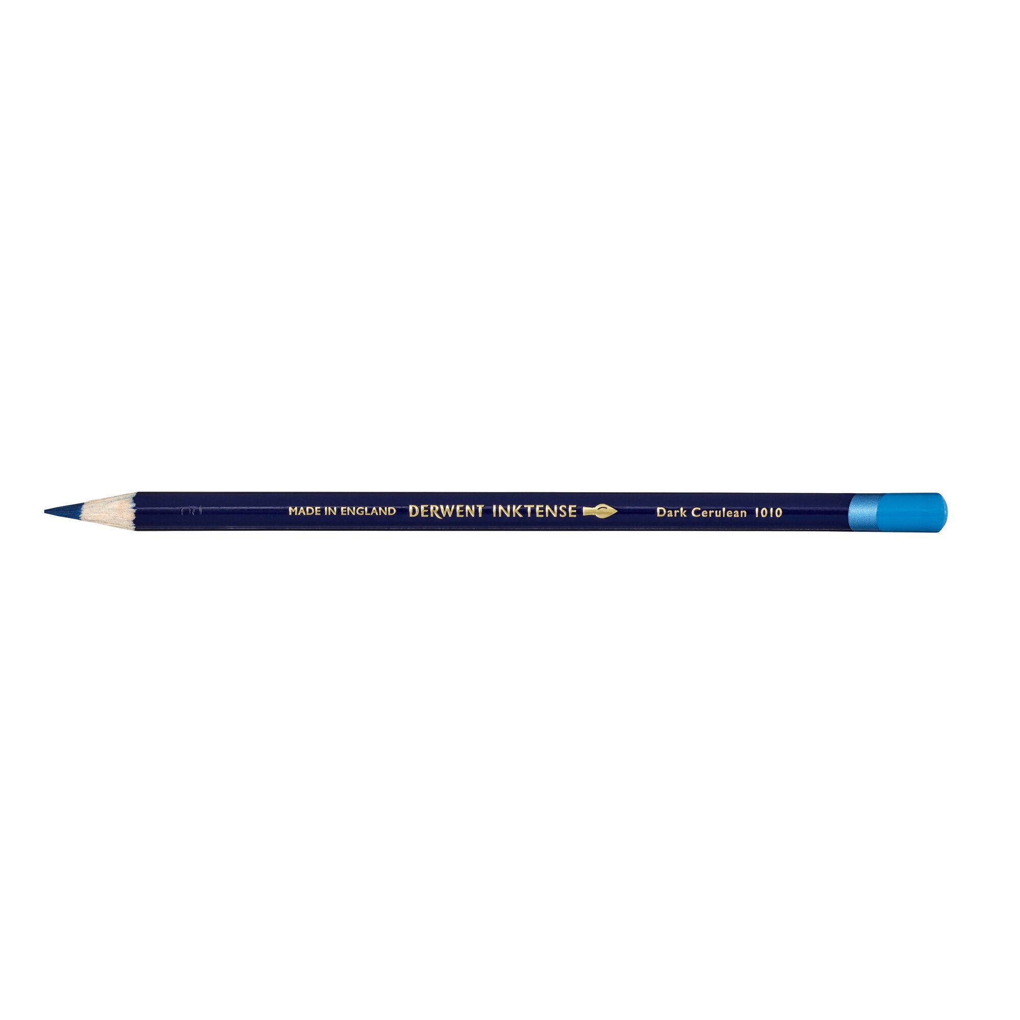 Derwent Inktense Pencil in Dark Cerulean, box of 6