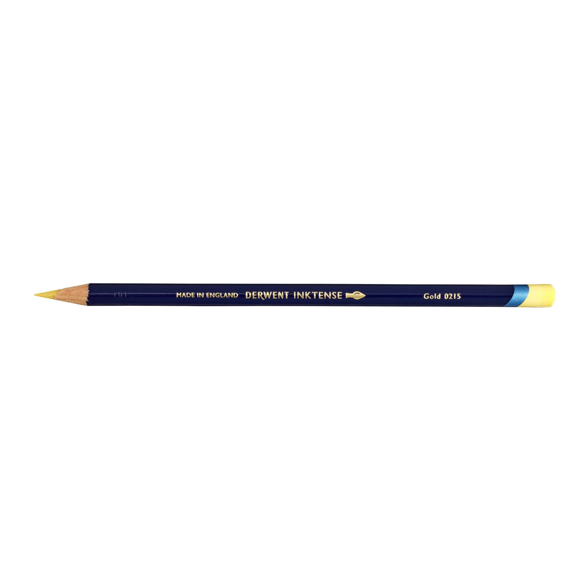 Derwent Inktense Pencil in Gold, box of 6