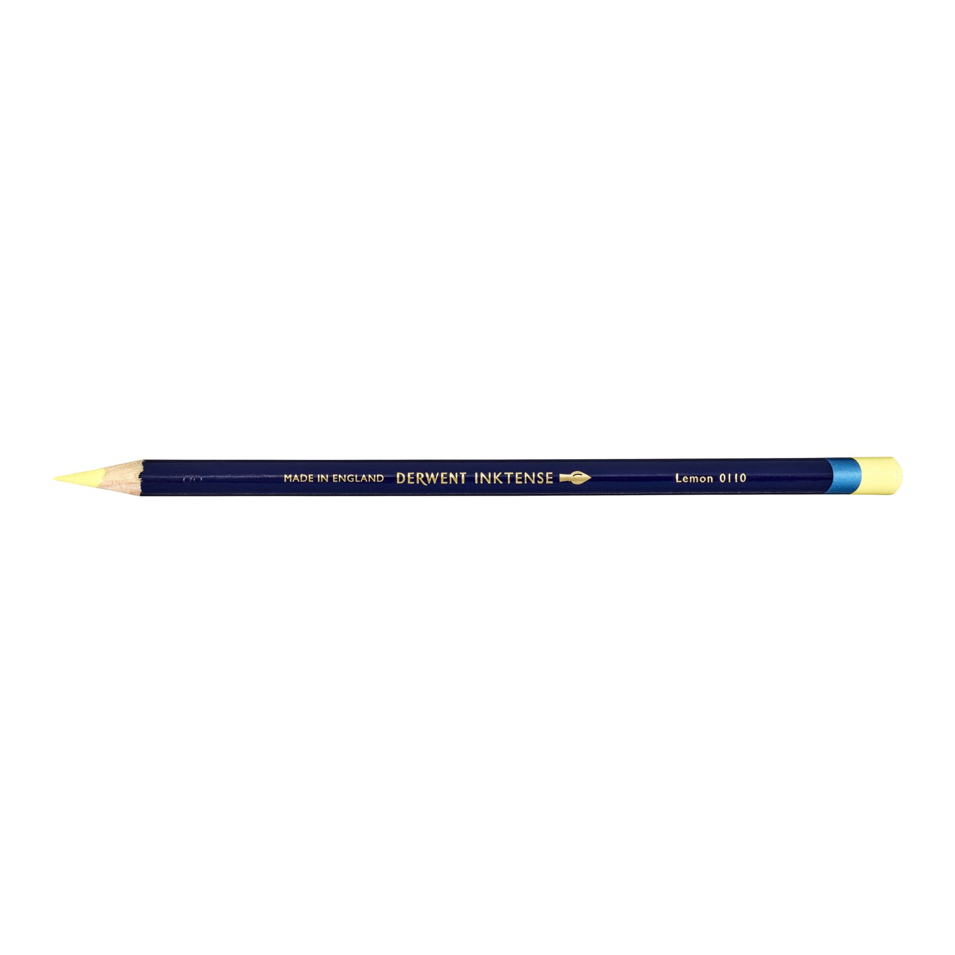 Derwent Inktense Pencil in Lemon, box of 6