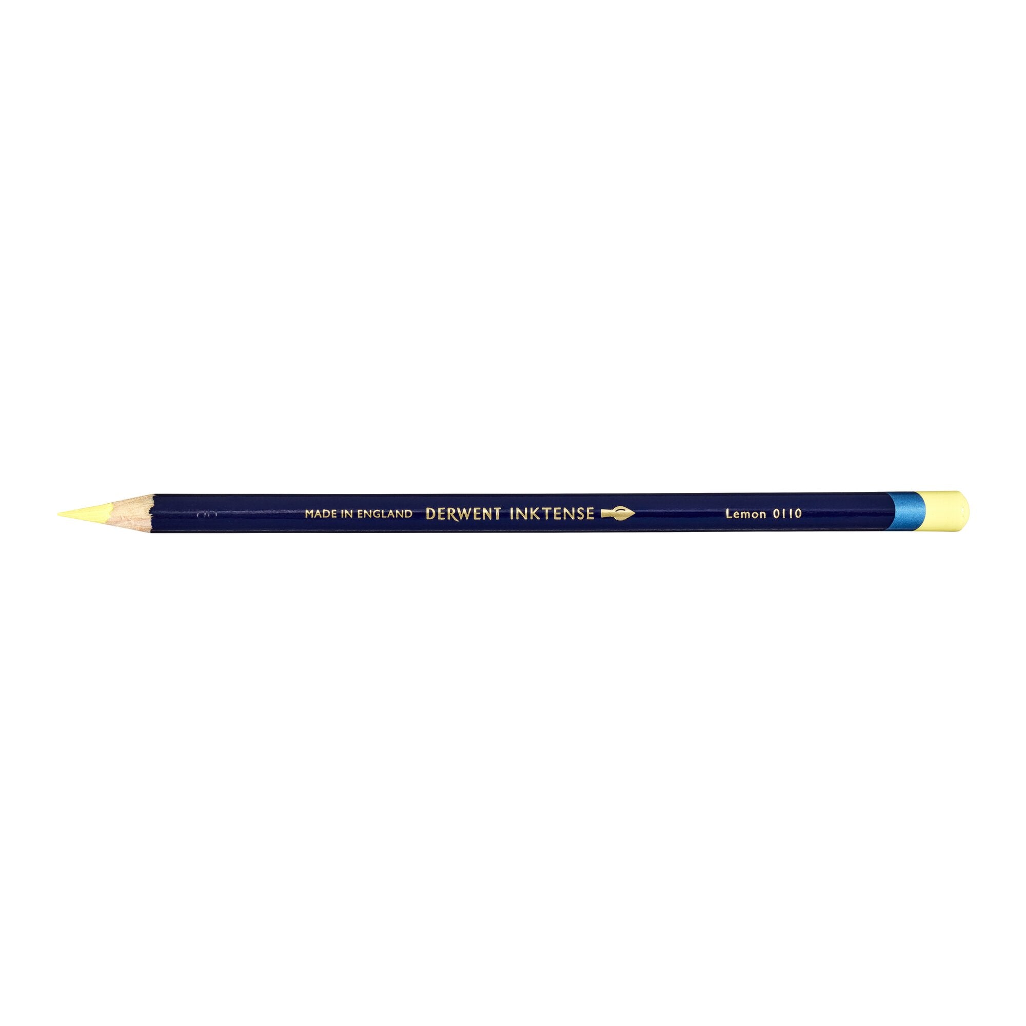 Derwent Inktense Pencil in Lemon, box of 6