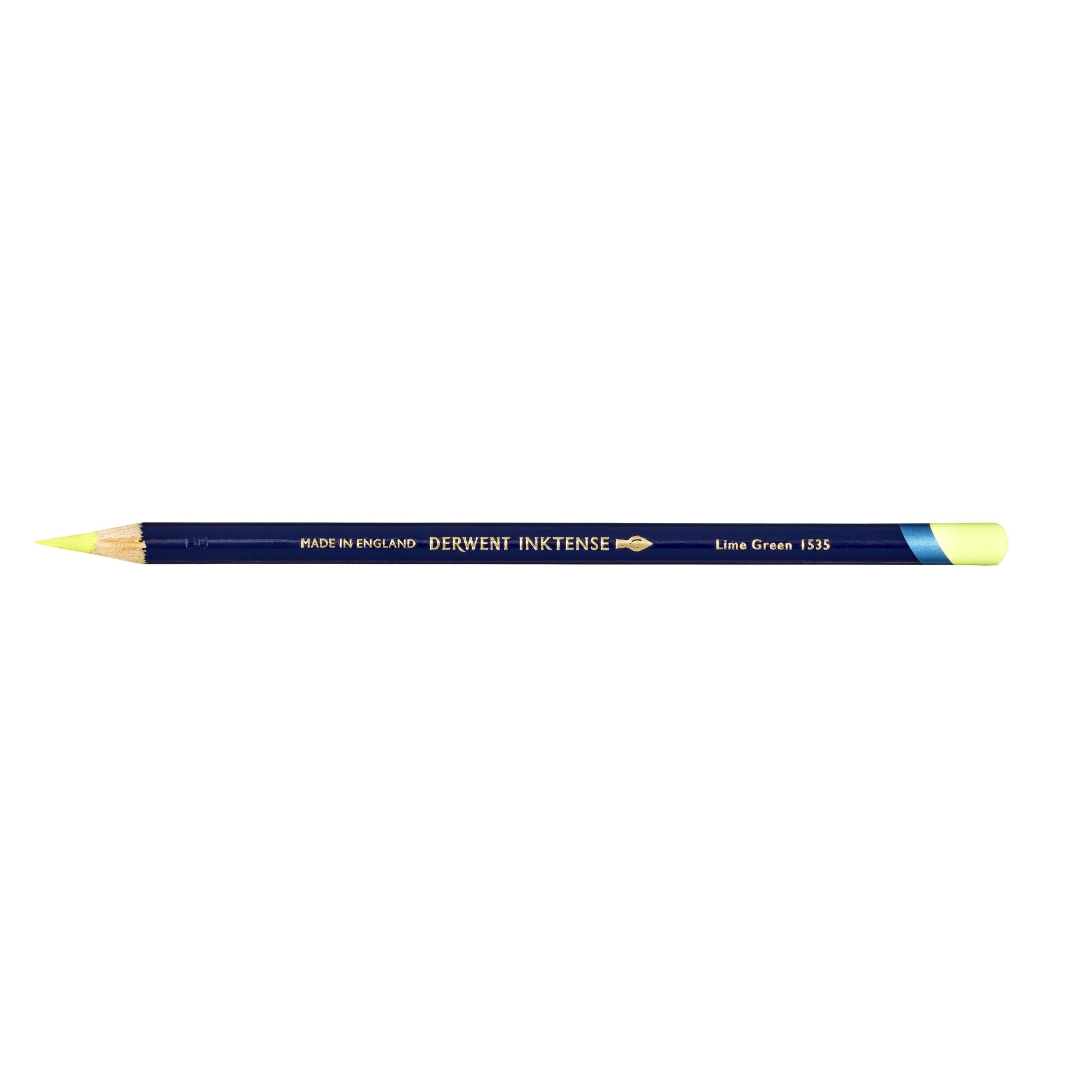 Derwent Inktense Pencil in Lime Green, box of 6