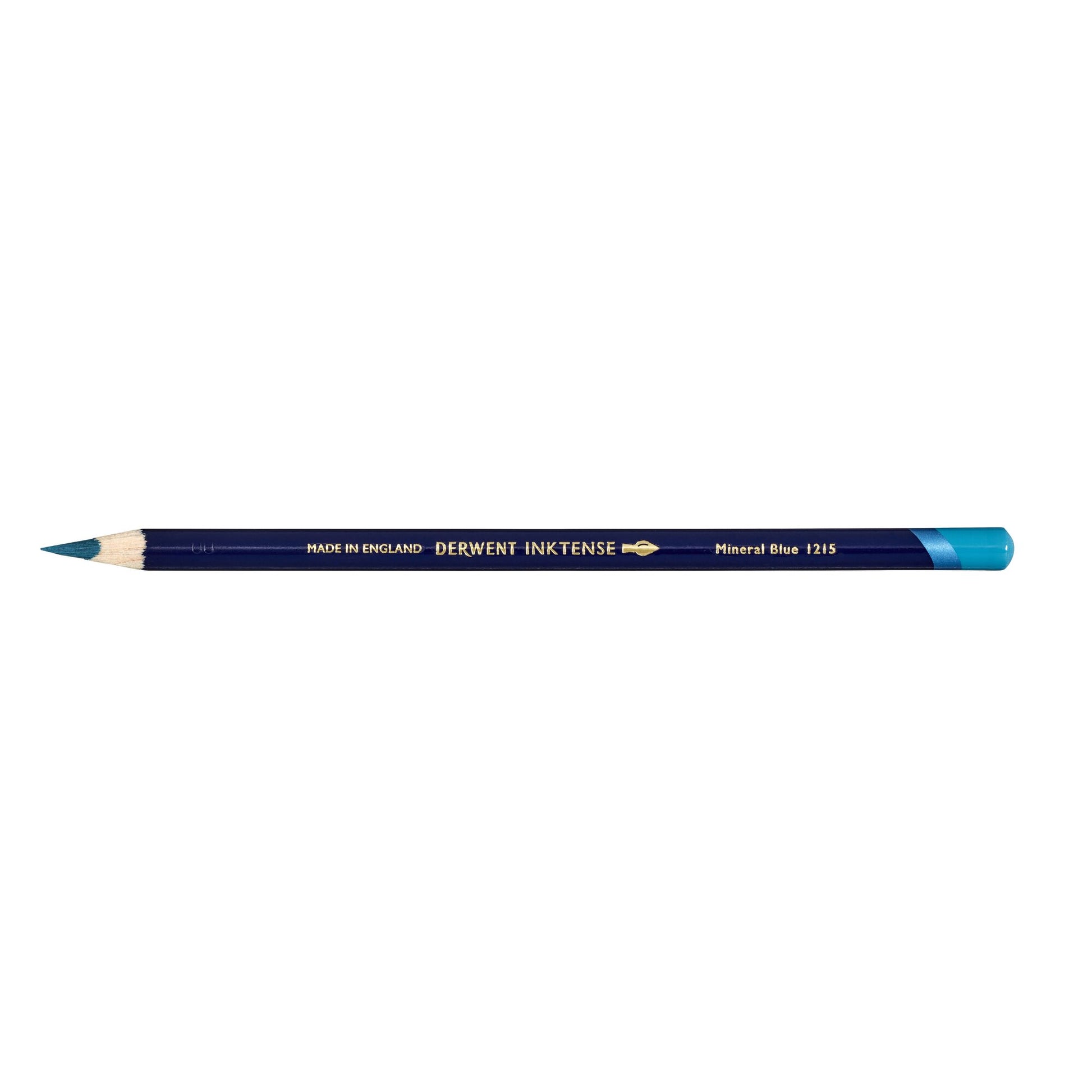Derwent Inktense Pencil in Mineral Blue, box of 6