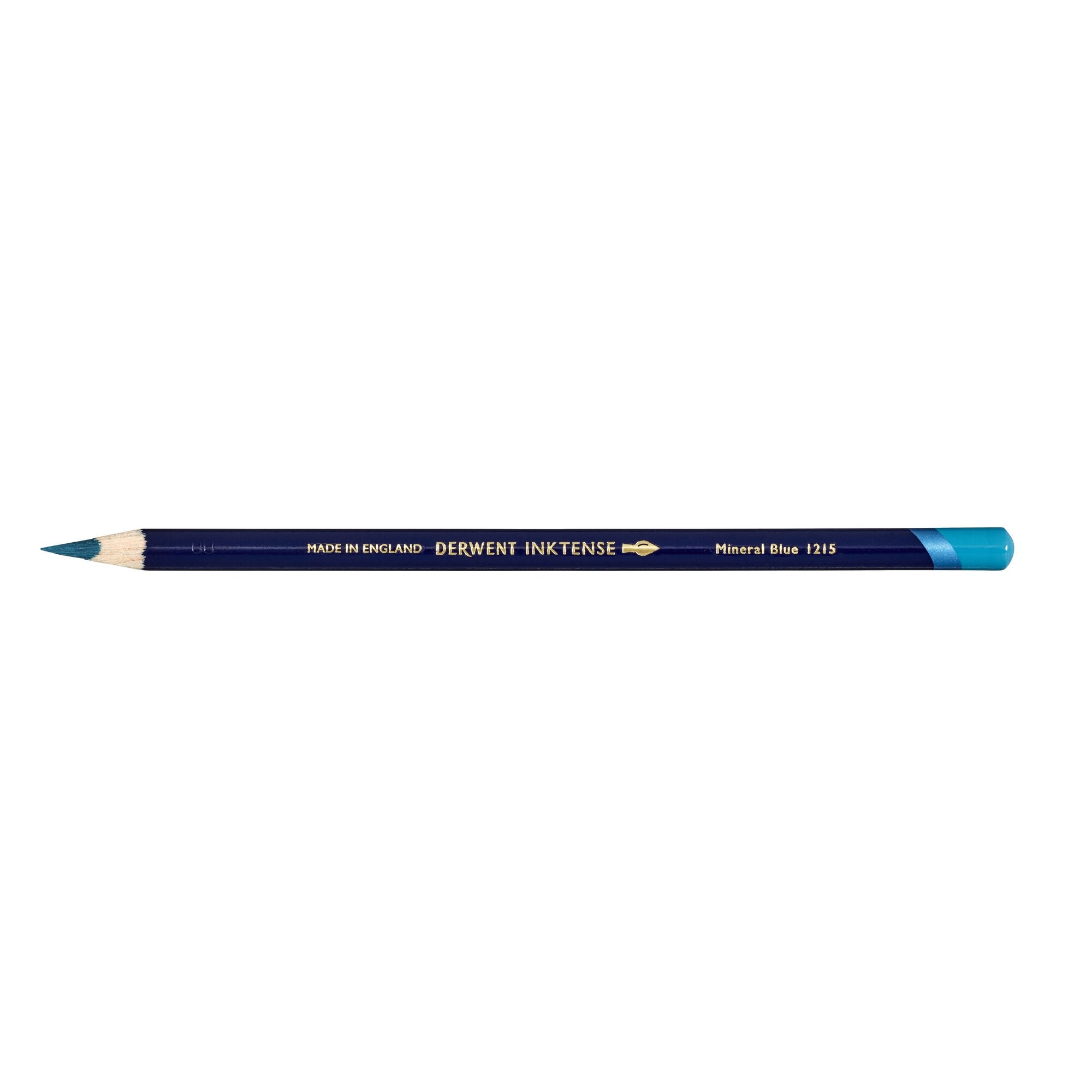 Derwent Inktense Pencil in Mineral Blue, box of 6