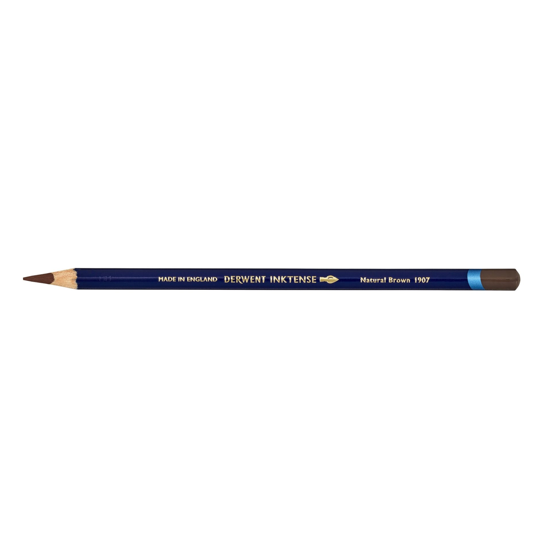 Derwent Inktense Pencil in Natural Brown, box of 6
